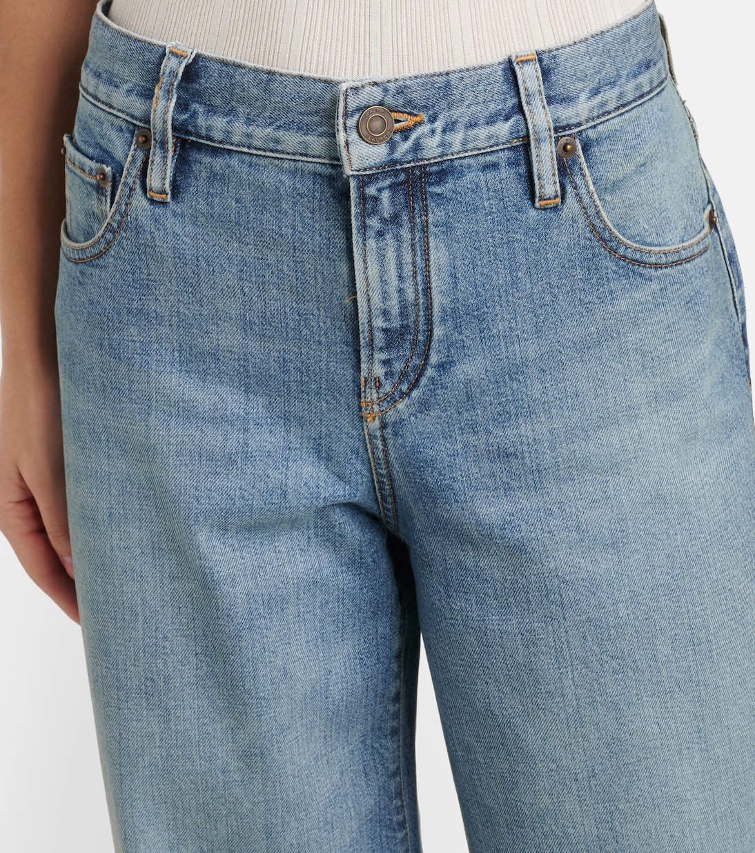 Mercer wide-leg jeans | Ralph Lauren Collection