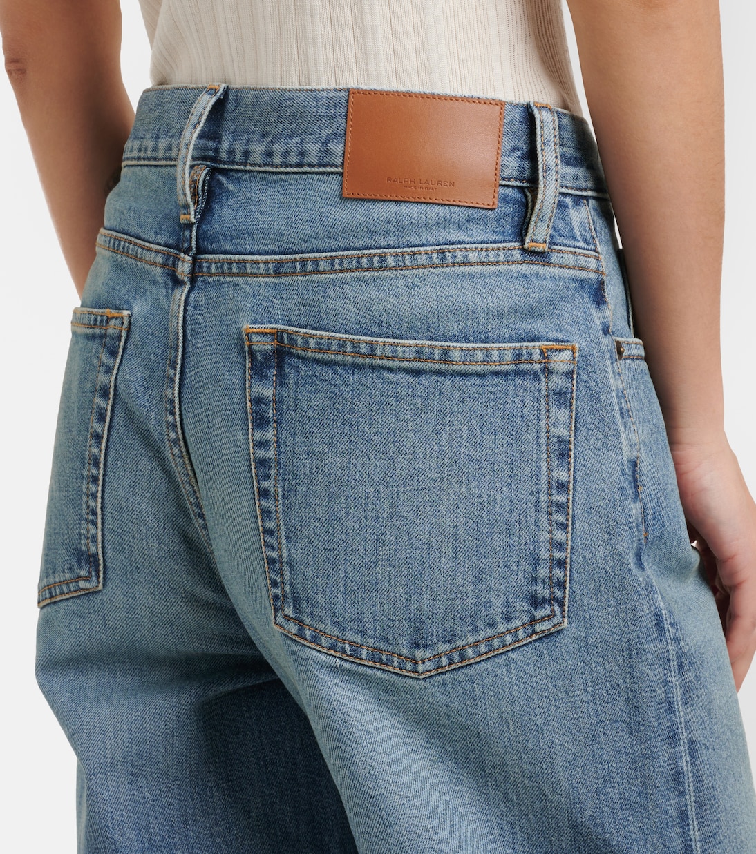 Mercer wide-leg jeans | Ralph Lauren Collection