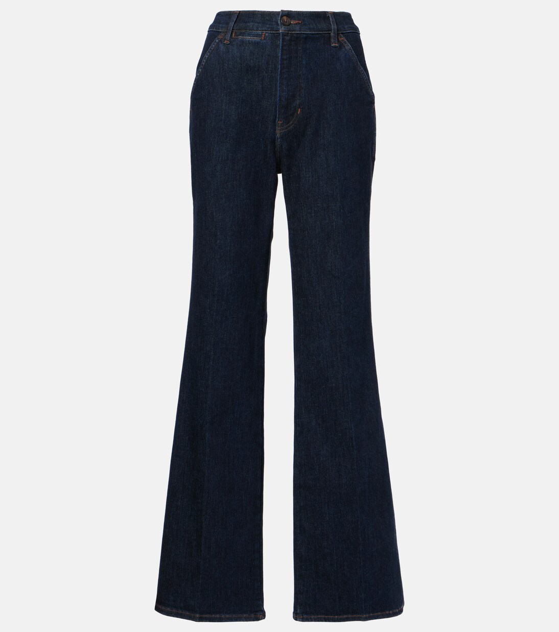 High-Rise Wide-Leg Jeans Crosbie | Veronica Beard