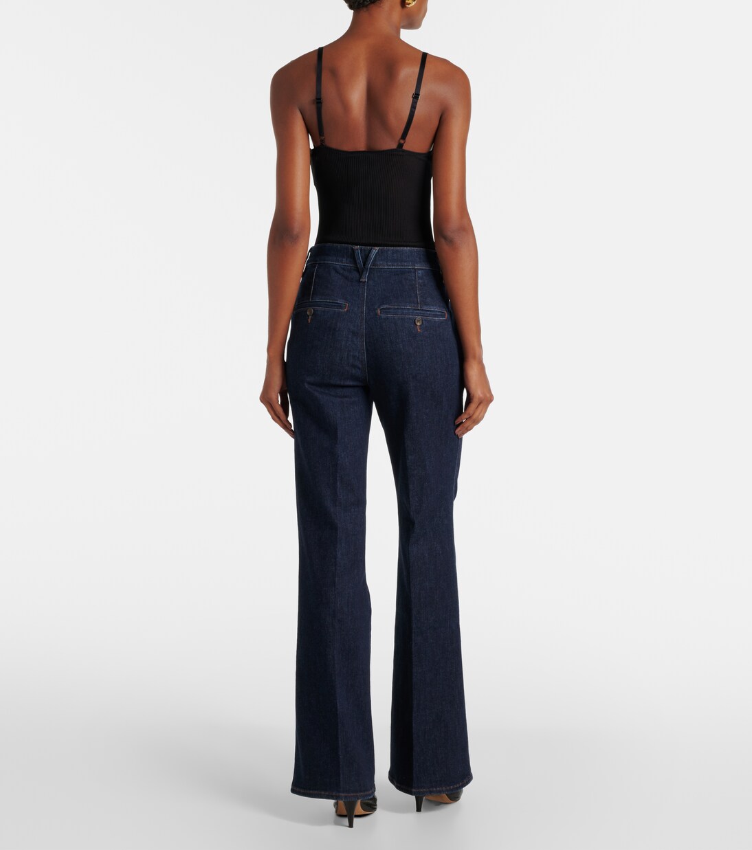 High-Rise Wide-Leg Jeans Crosbie | Veronica Beard