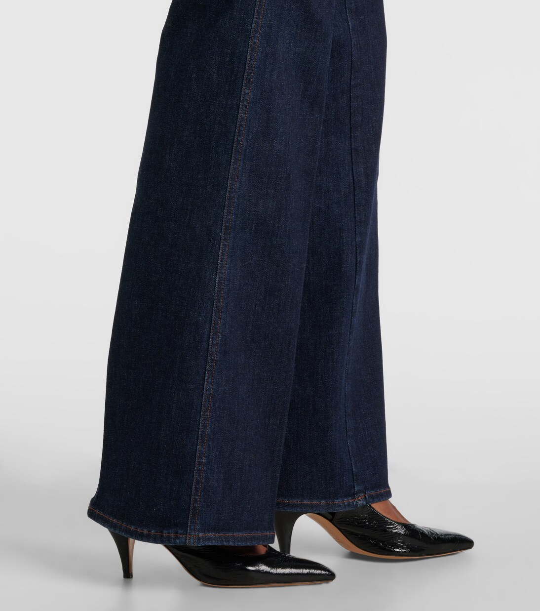 High-Rise Wide-Leg Jeans Crosbie | Veronica Beard