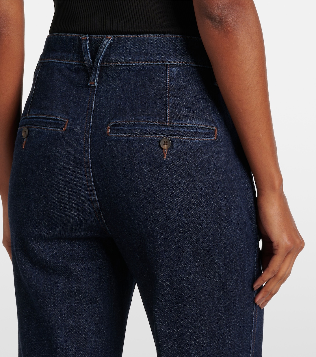 High-Rise Wide-Leg Jeans Crosbie | Veronica Beard