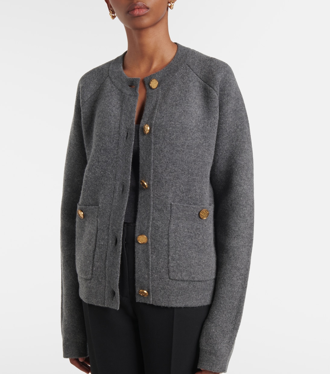 Wool and cashmere-blend cardigan | Toteme