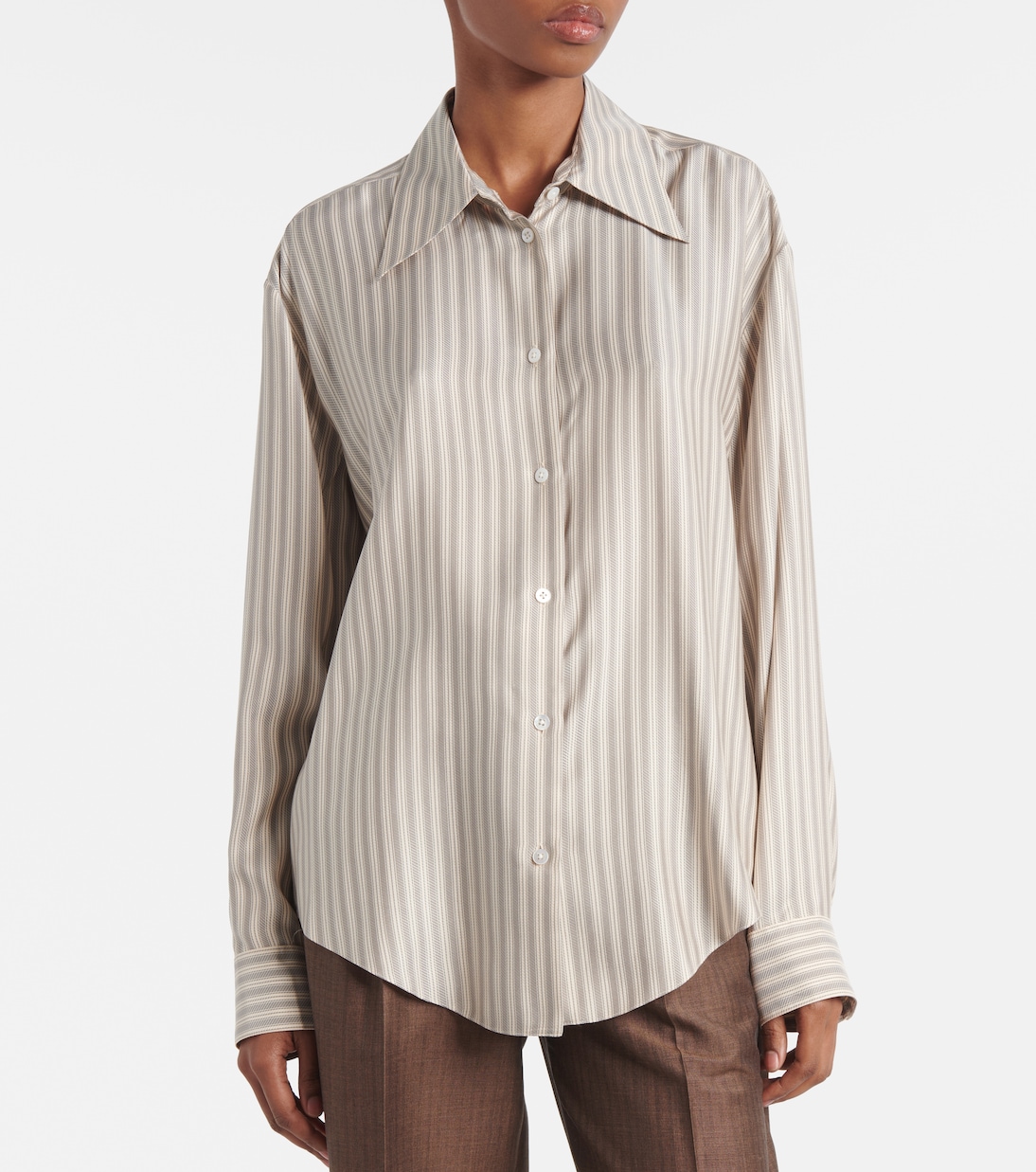 Hemd Parave aus Seide | The Row