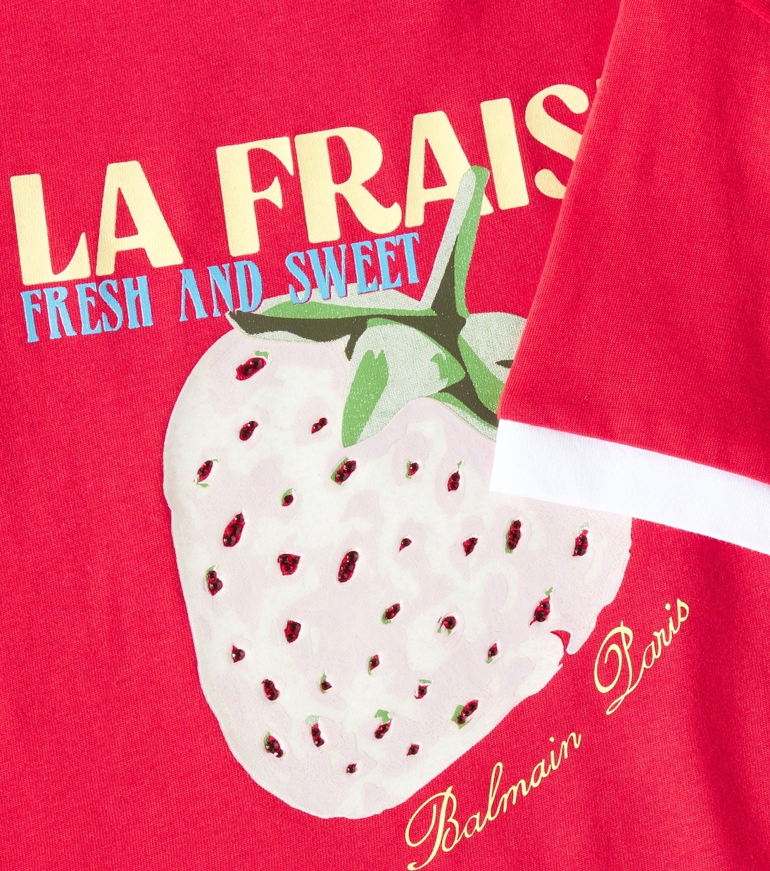 Bedrucktes T-Shirt aus Baumwolle | Balmain Kids