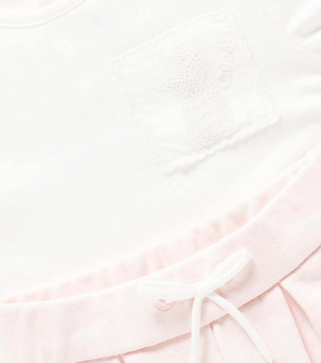 Bebé - set de camiseta y shorts de algodón | Chloé Kids