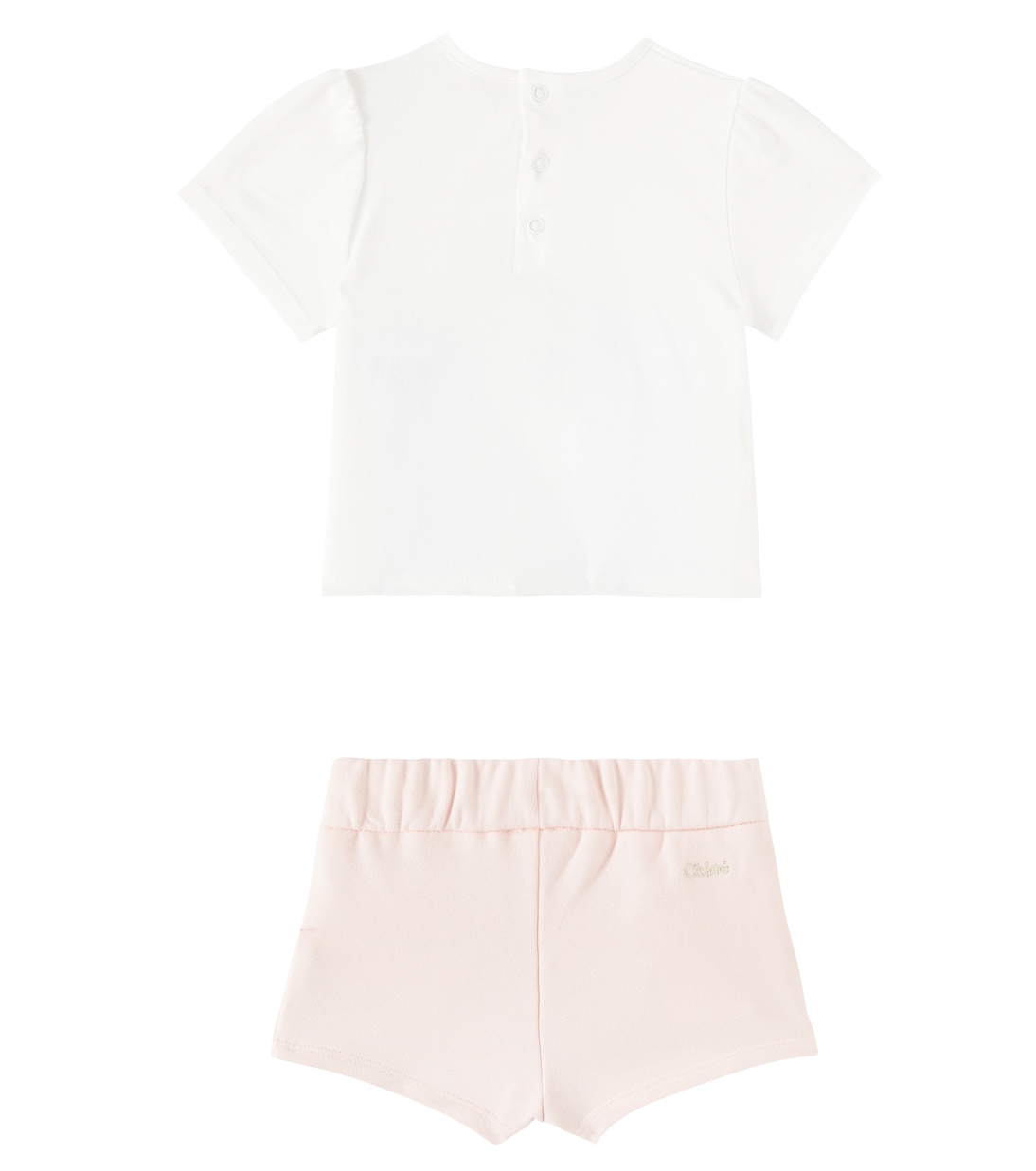 Bebé - set de camiseta y shorts de algodón | Chloé Kids