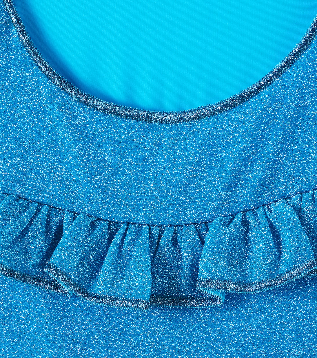 Lumière ruffled lamé swimsuit | Oséree Kids