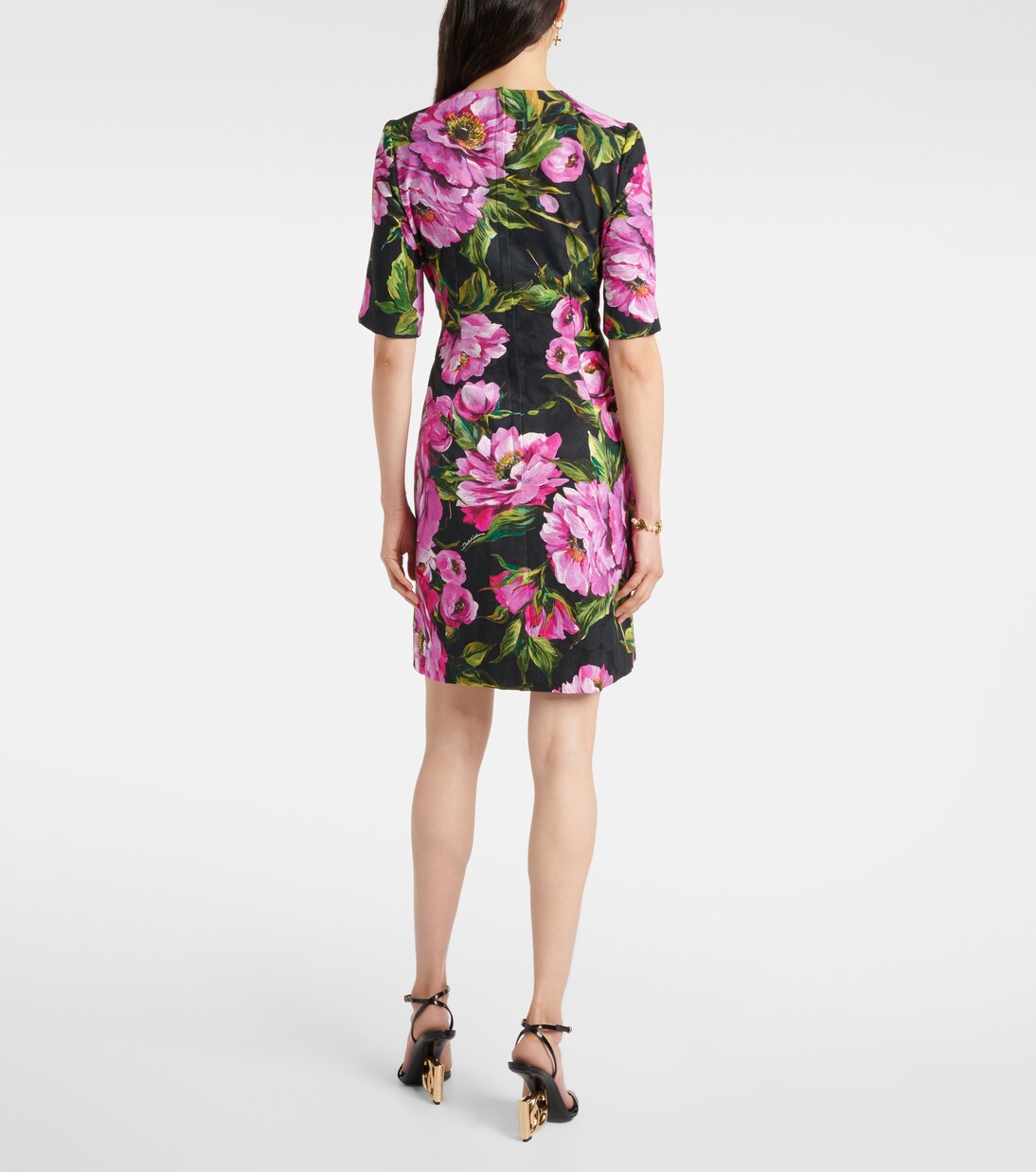 Minikleid aus Jacquard | Dolce&Gabbana