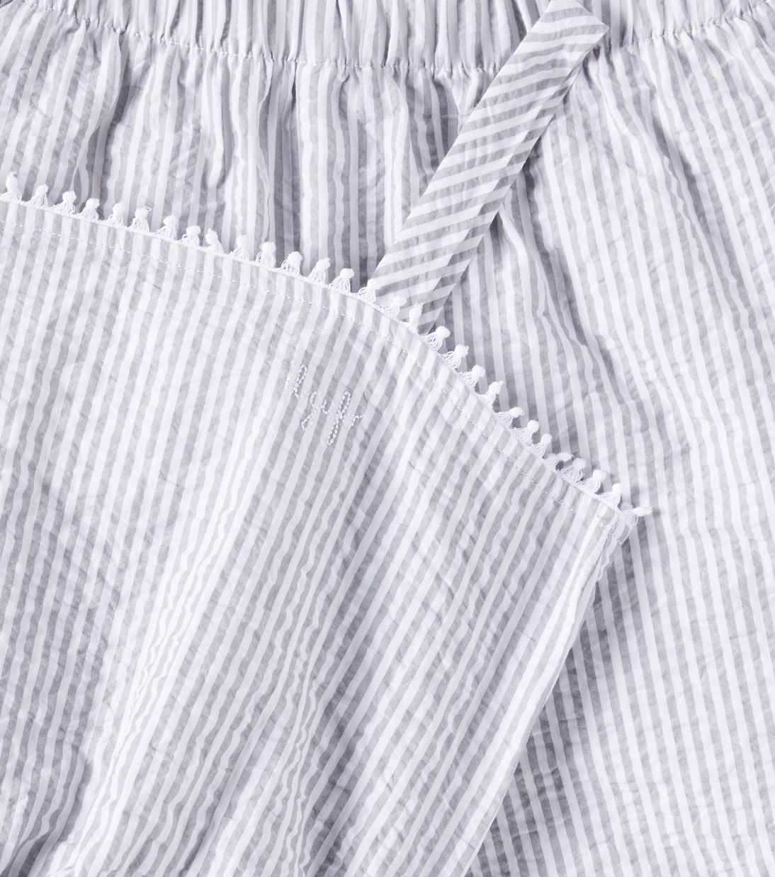 Cotton top and shorts set | Il Gufo