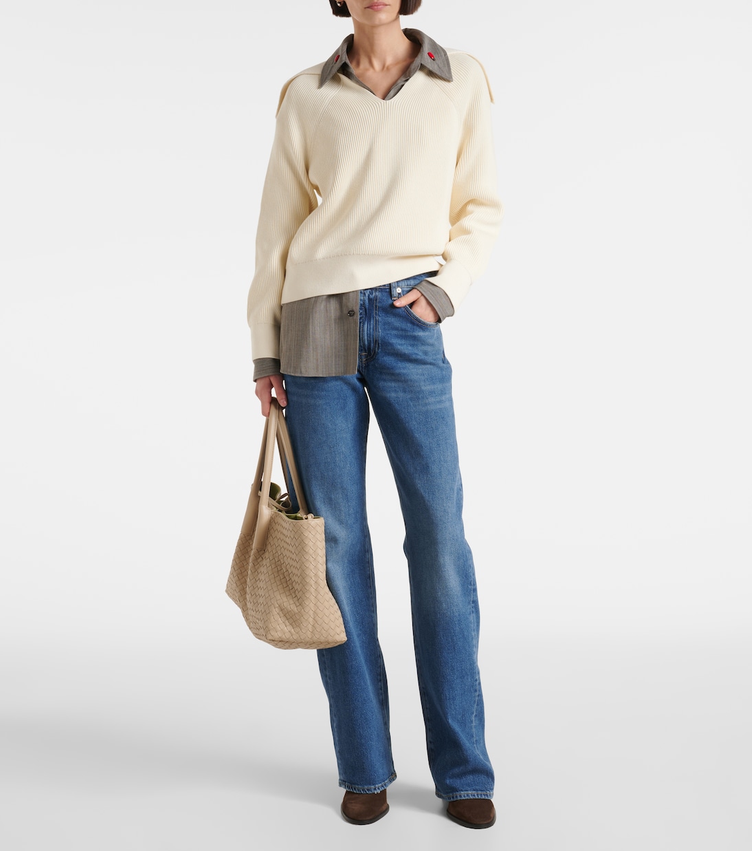 High-Rise Straight Jeans Tess | 7 For All Mankind