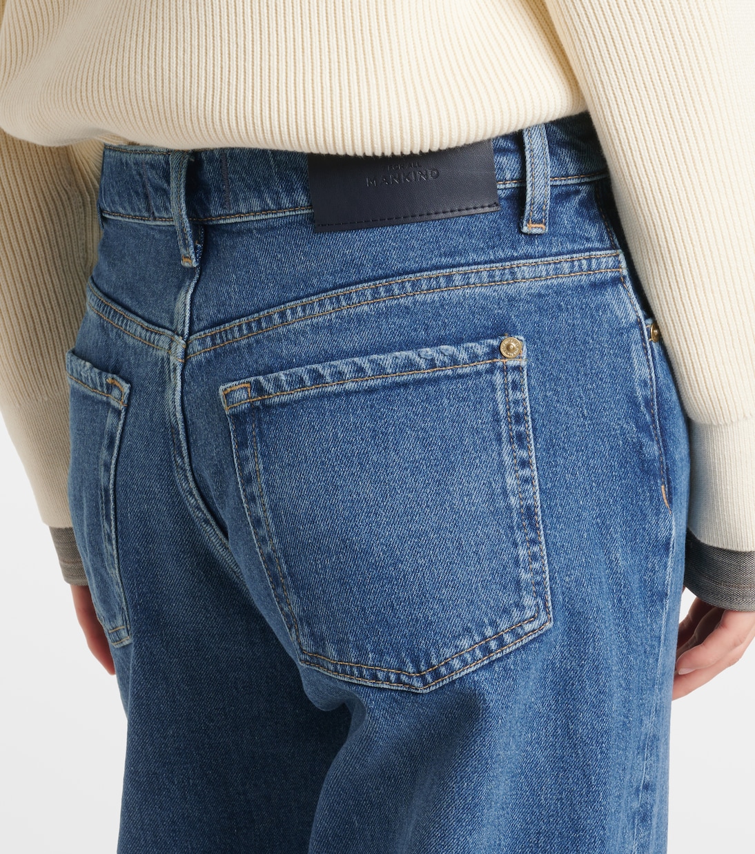 High-Rise Straight Jeans Tess | 7 For All Mankind