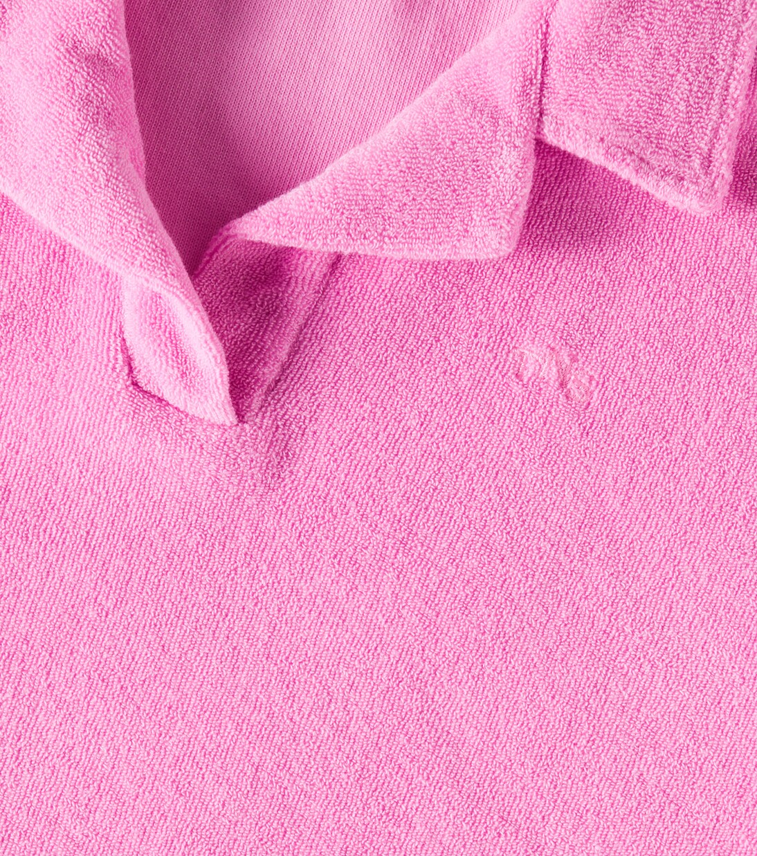 Briseis cotton terry polo shirt | The New Society