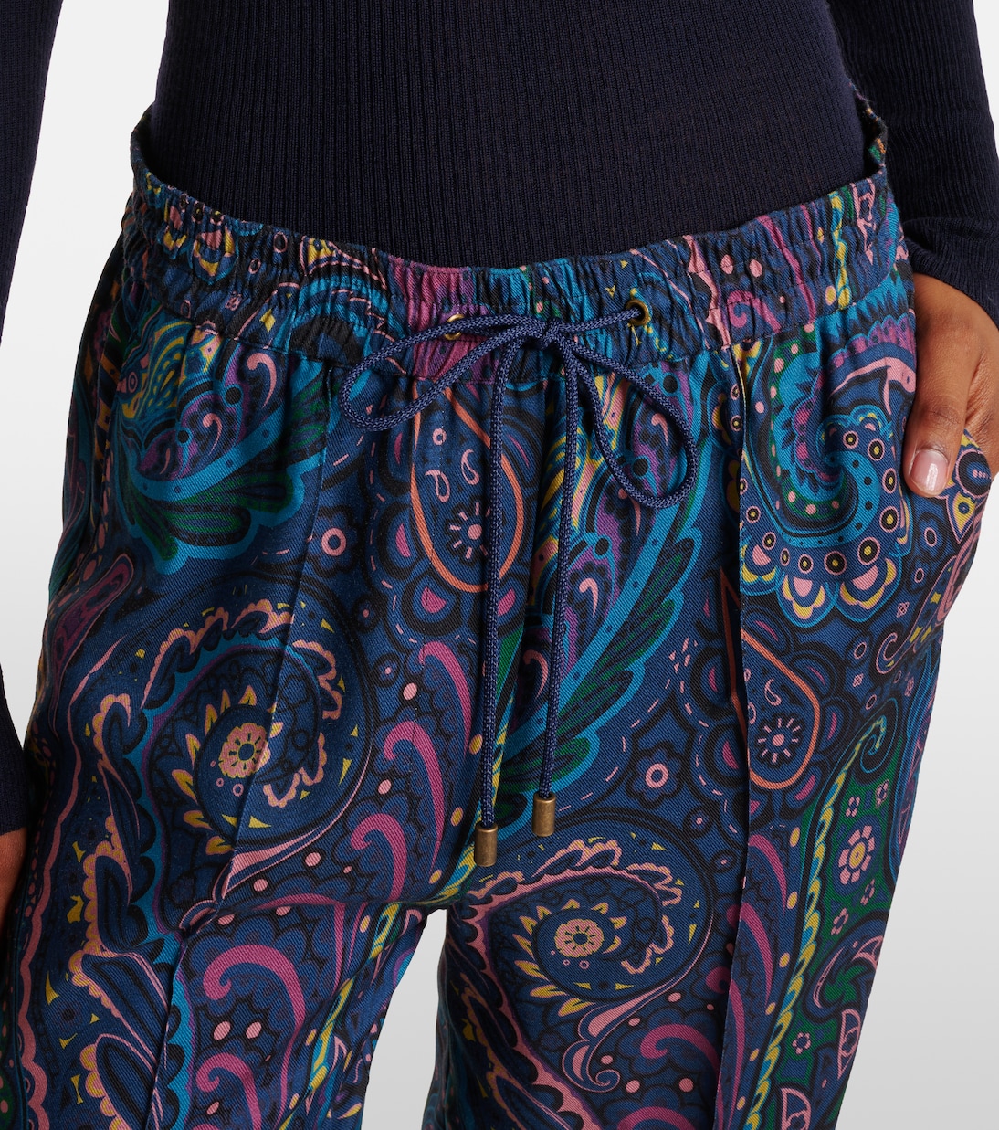 Printed straight pants | Etro
