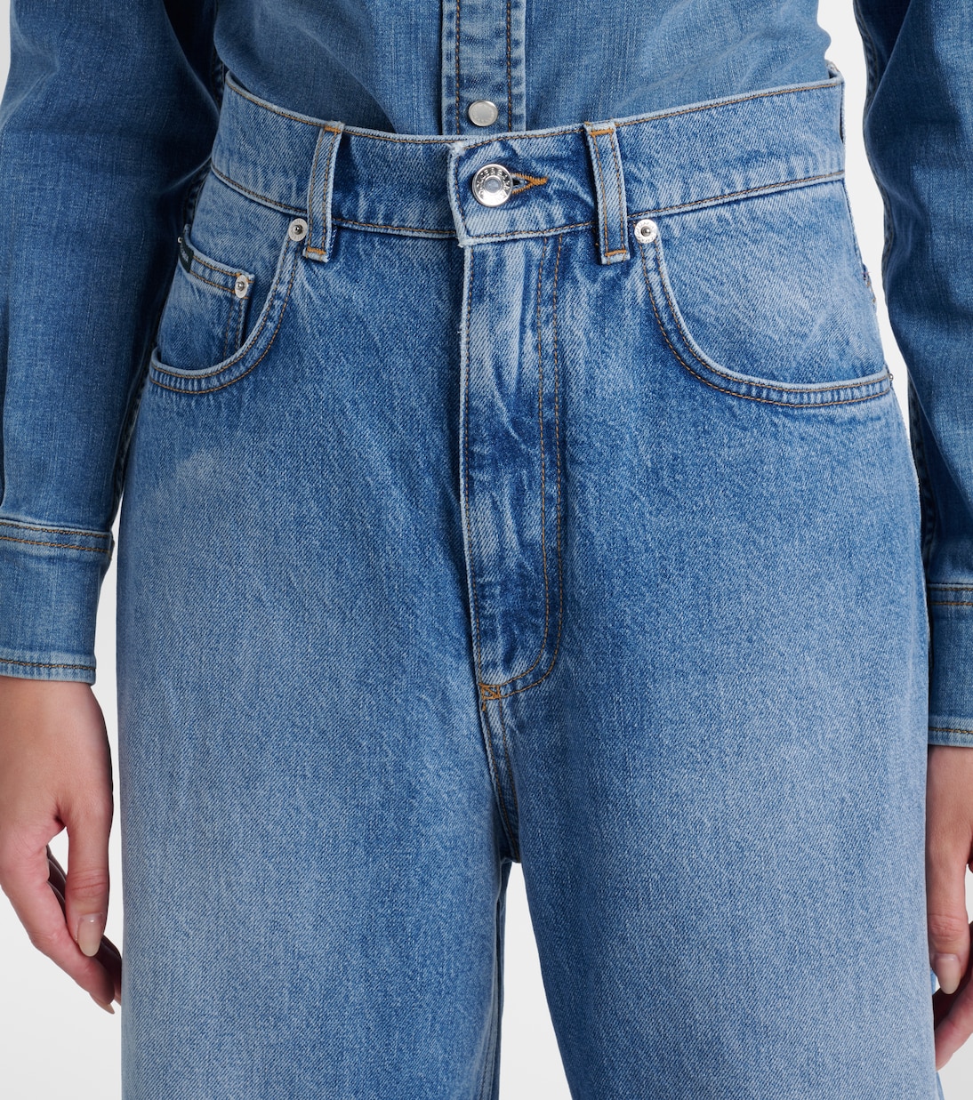 High-rise wide-leg jeans | Dolce&Gabbana