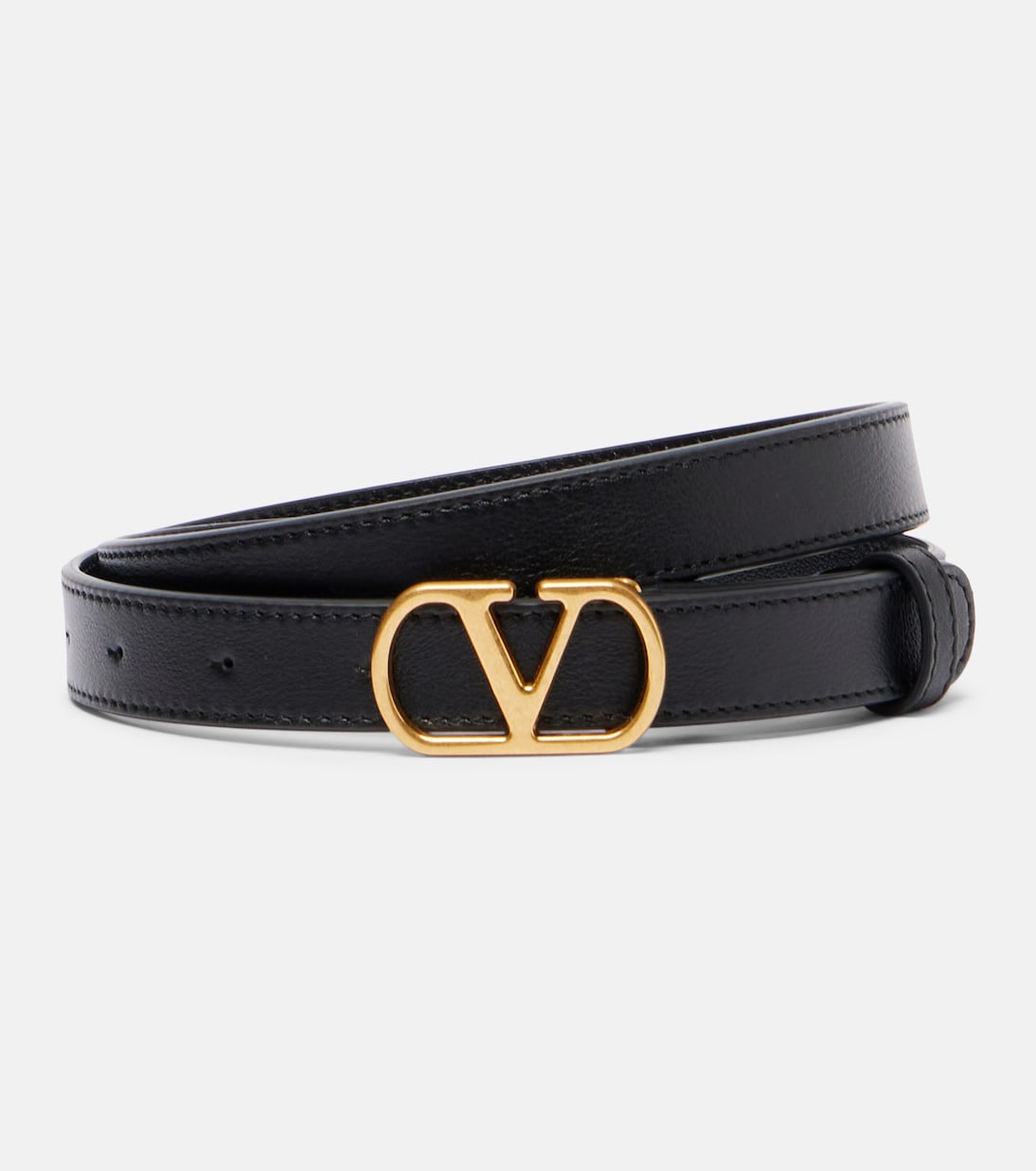VLogo leather belt | Valentino Garavani