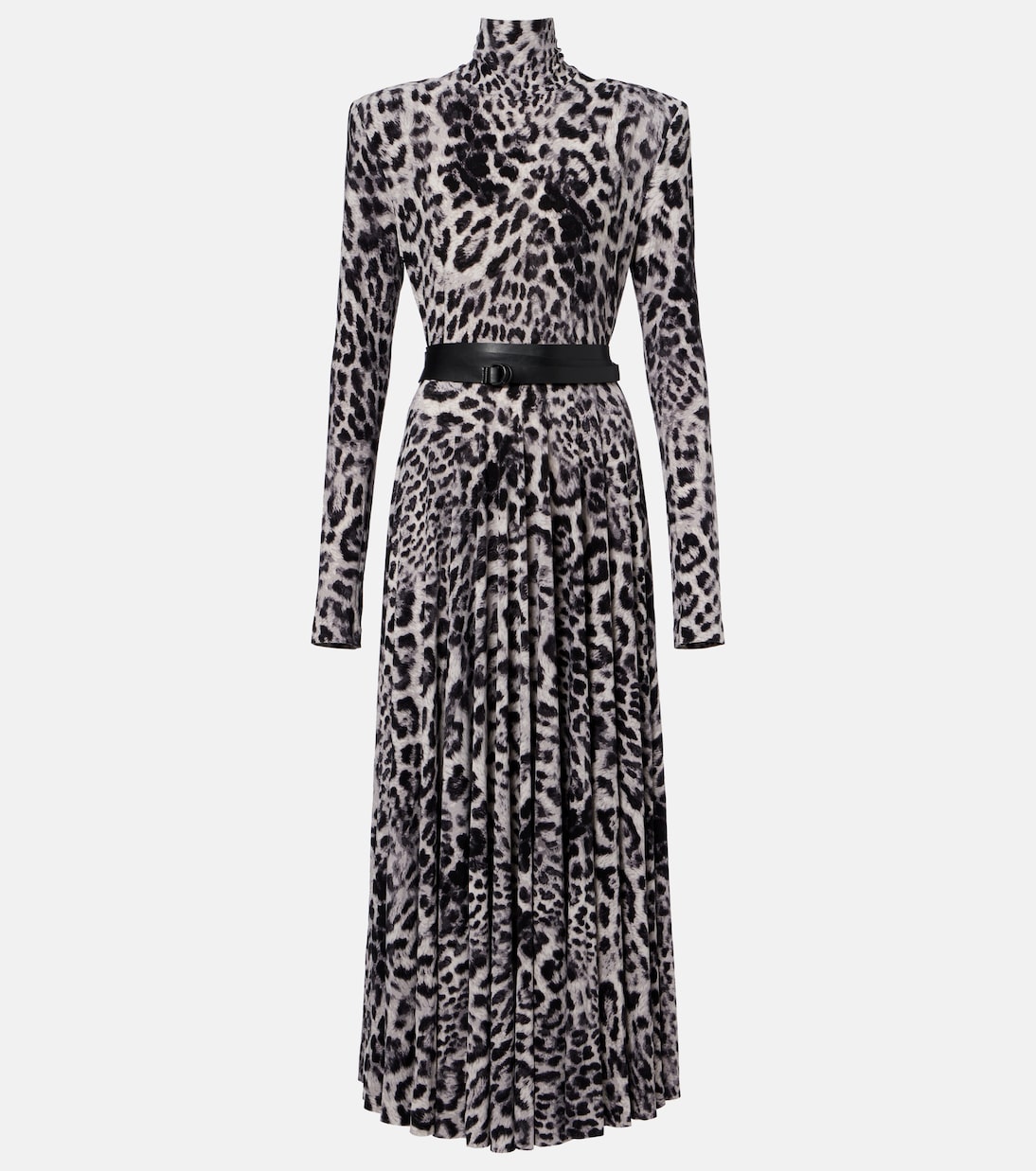 Leopard-print midi dress | Norma Kamali