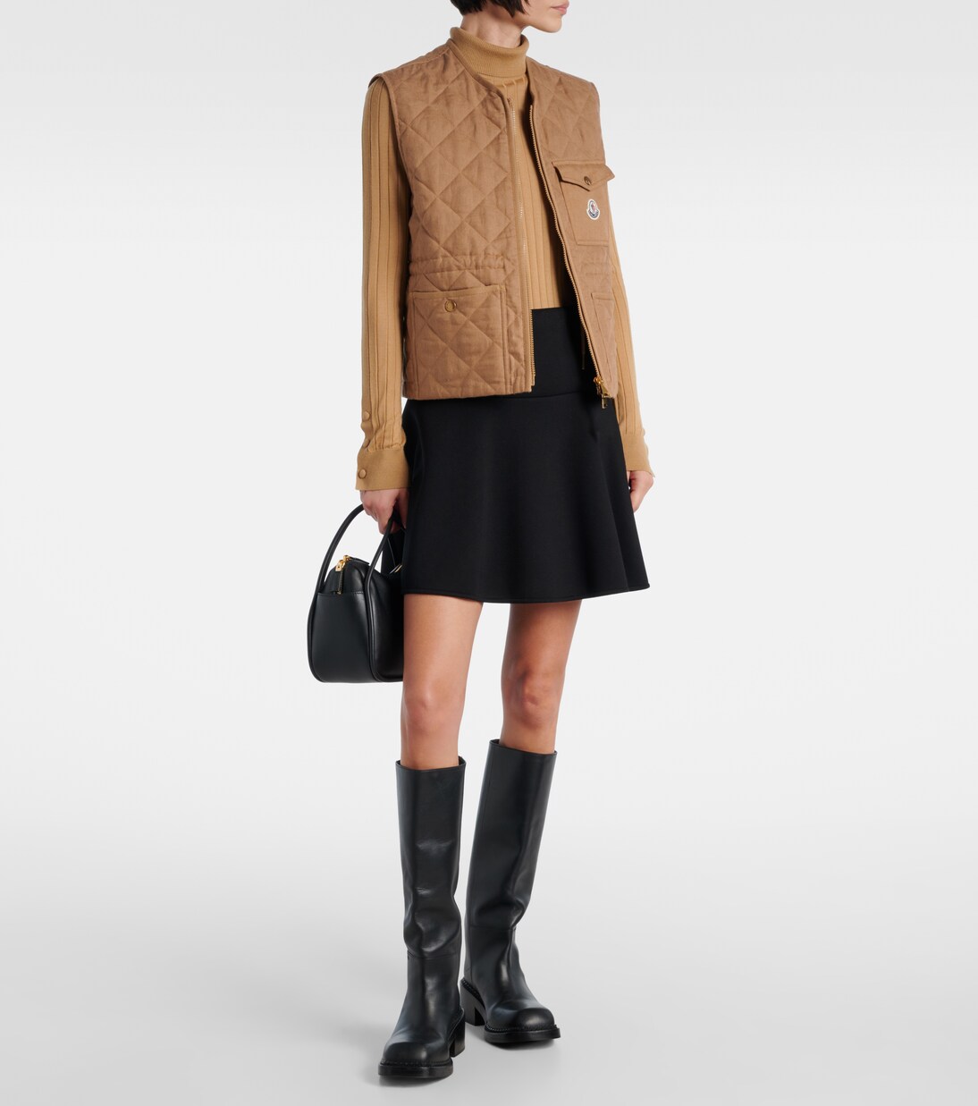 Wool and cashmere turtleneck sweater | Moncler