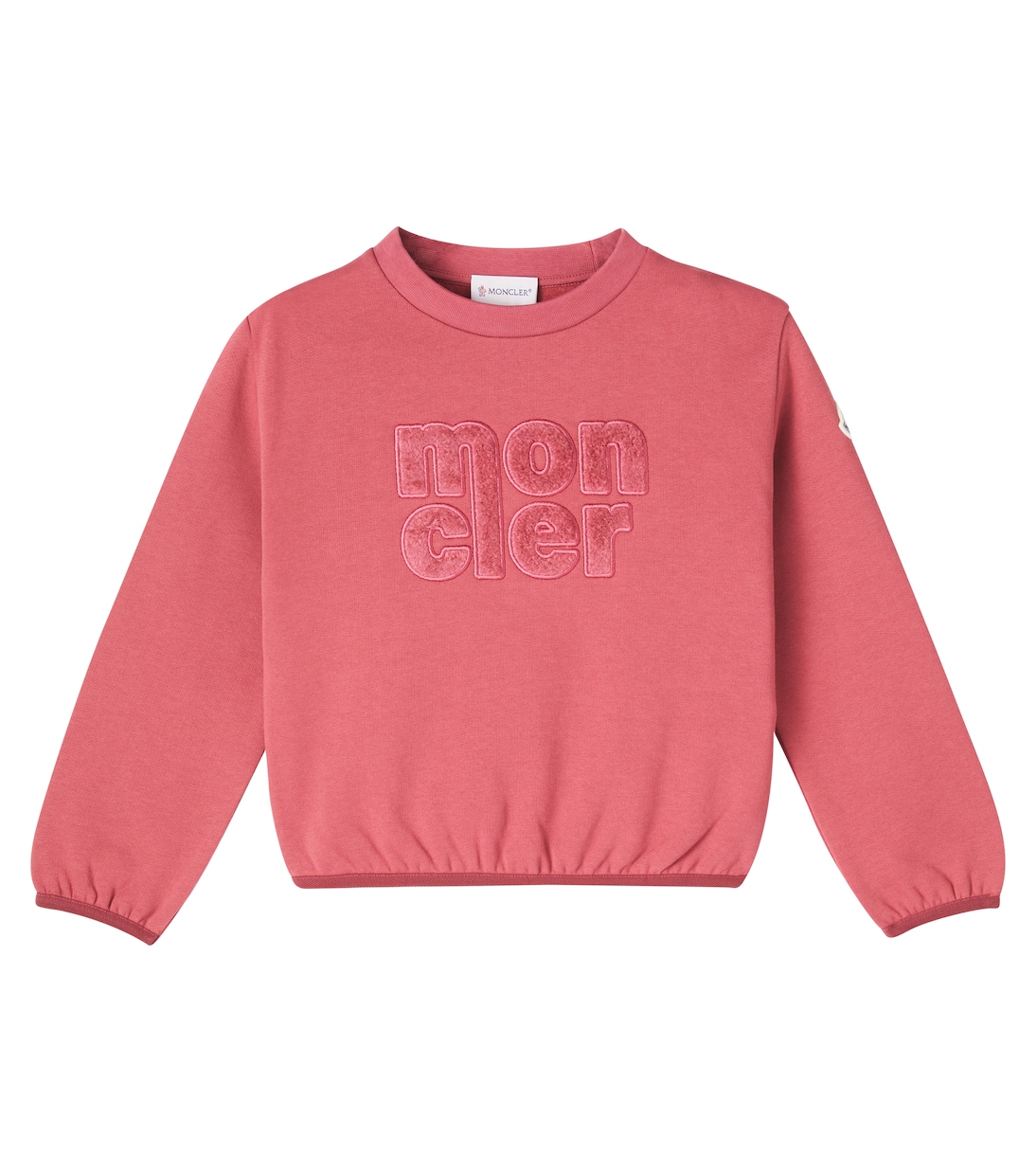 Felpa in jersey di cotone con logo | Moncler Enfant
