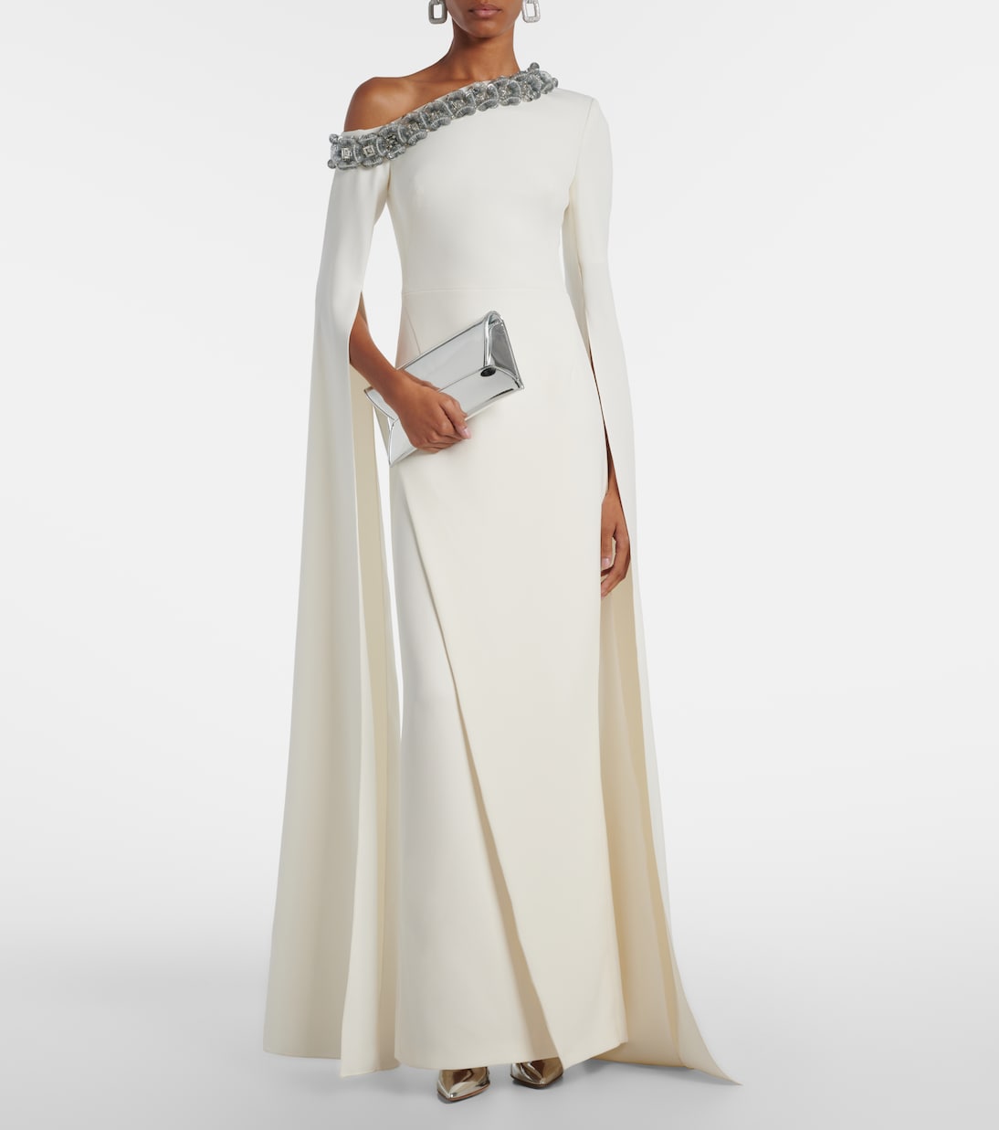 One-Shoulder-Robe Rinna | Safiyaa