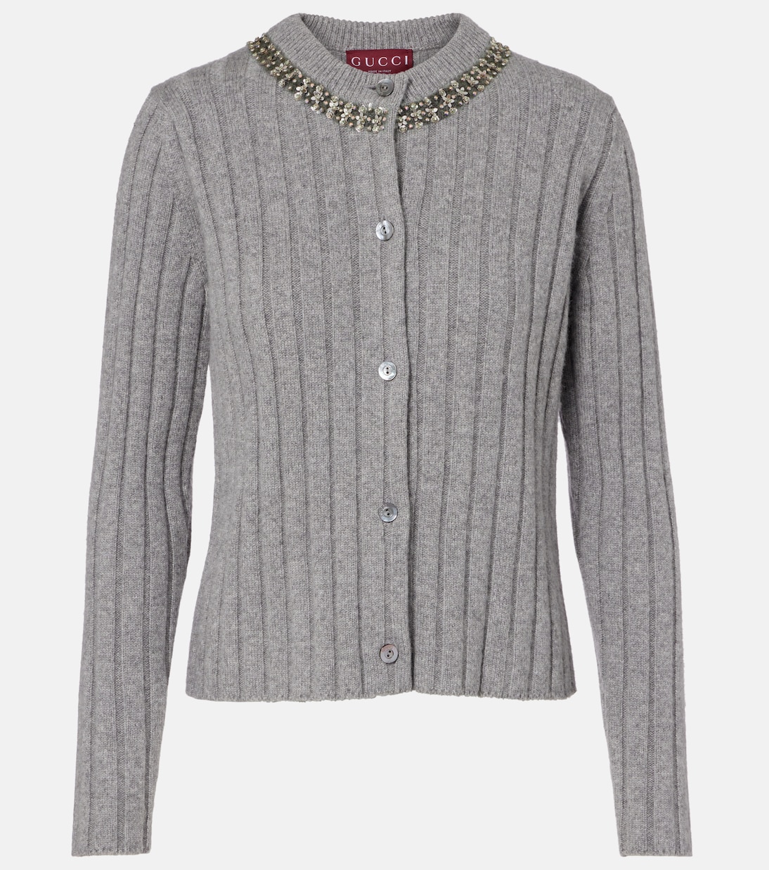 Embellished wool and cashmere cardigan  | Gucci