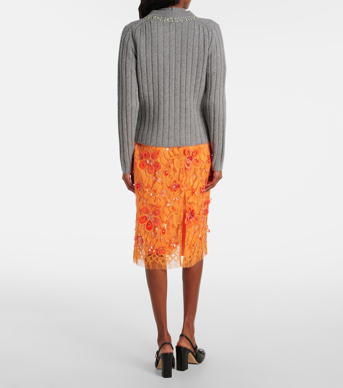 Embellished wool and cashmere cardigan  | Gucci