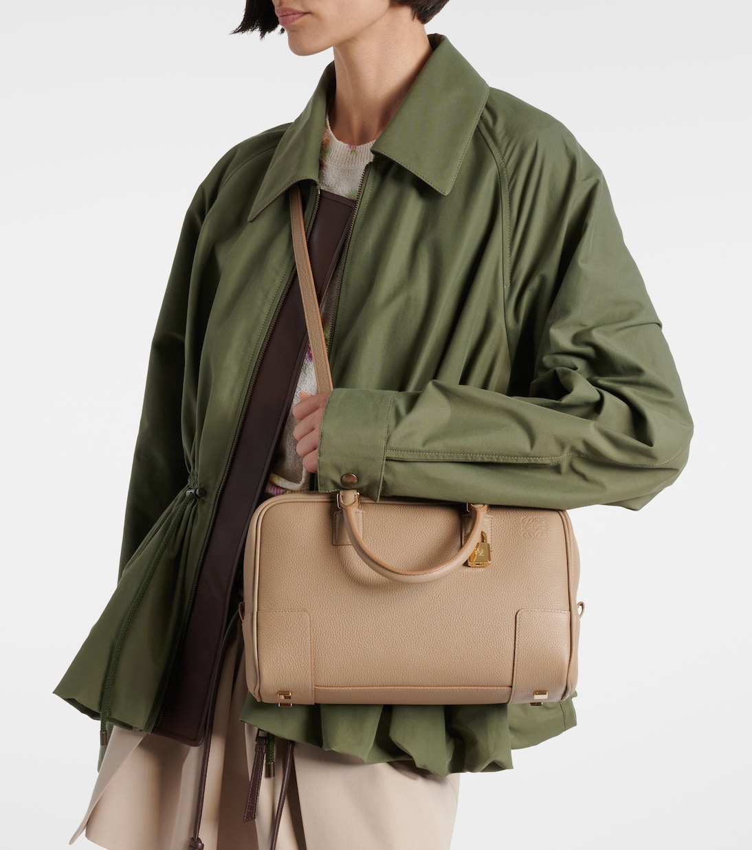 Amazona 28 leather tote bag | Loewe