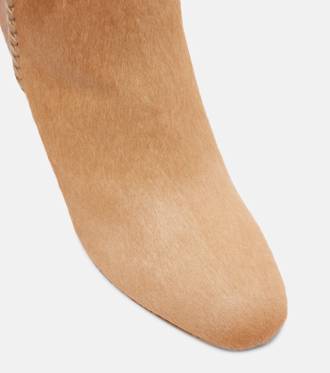 Indy 85 calf hair ankle boots | Aquazzura