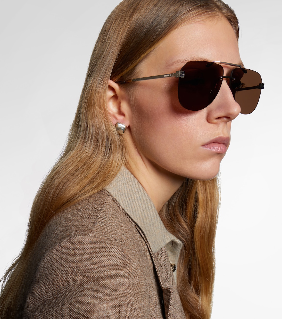 Fendi Sky aviator sunglasses | Fendi
