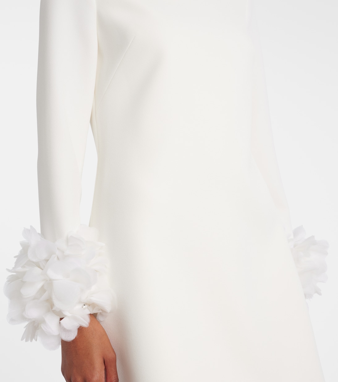 Minikleid aus Crêpe  | Safiyaa