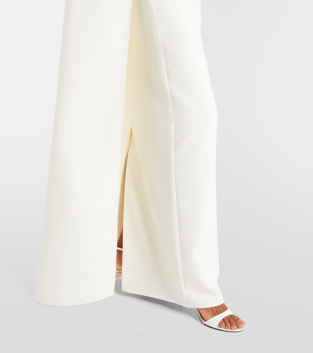 Bridal Ambere embellished crêpe gown | Safiyaa