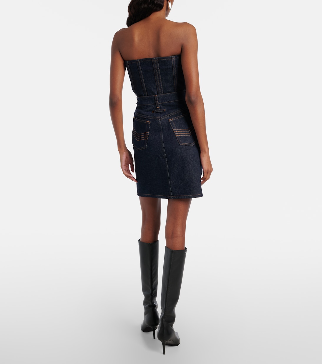 Denim miniskirt | Jean Paul Gaultier