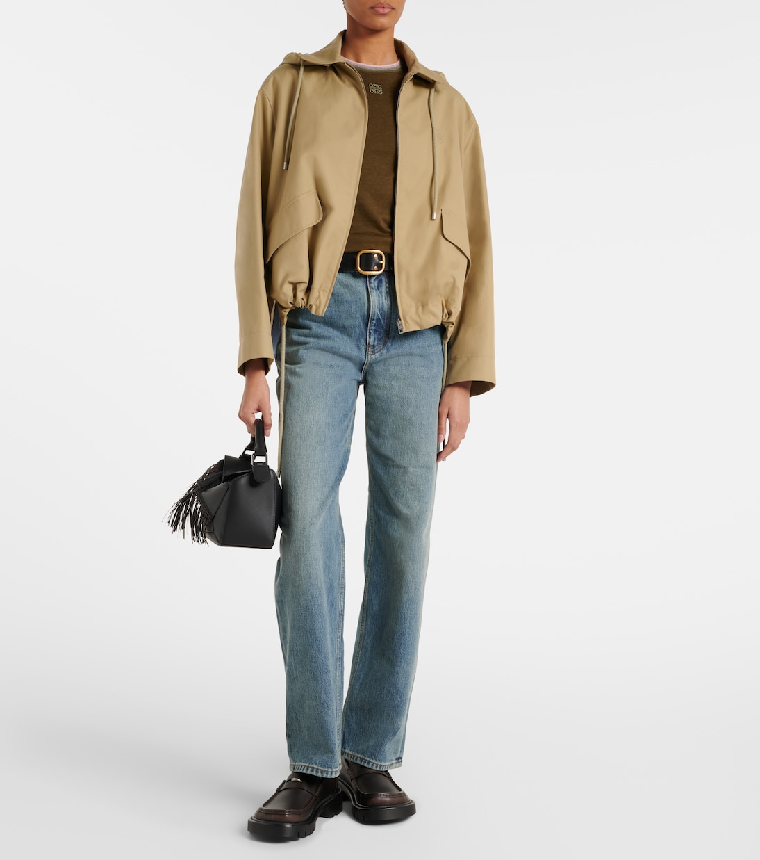 High-rise wide-leg jeans | Loewe