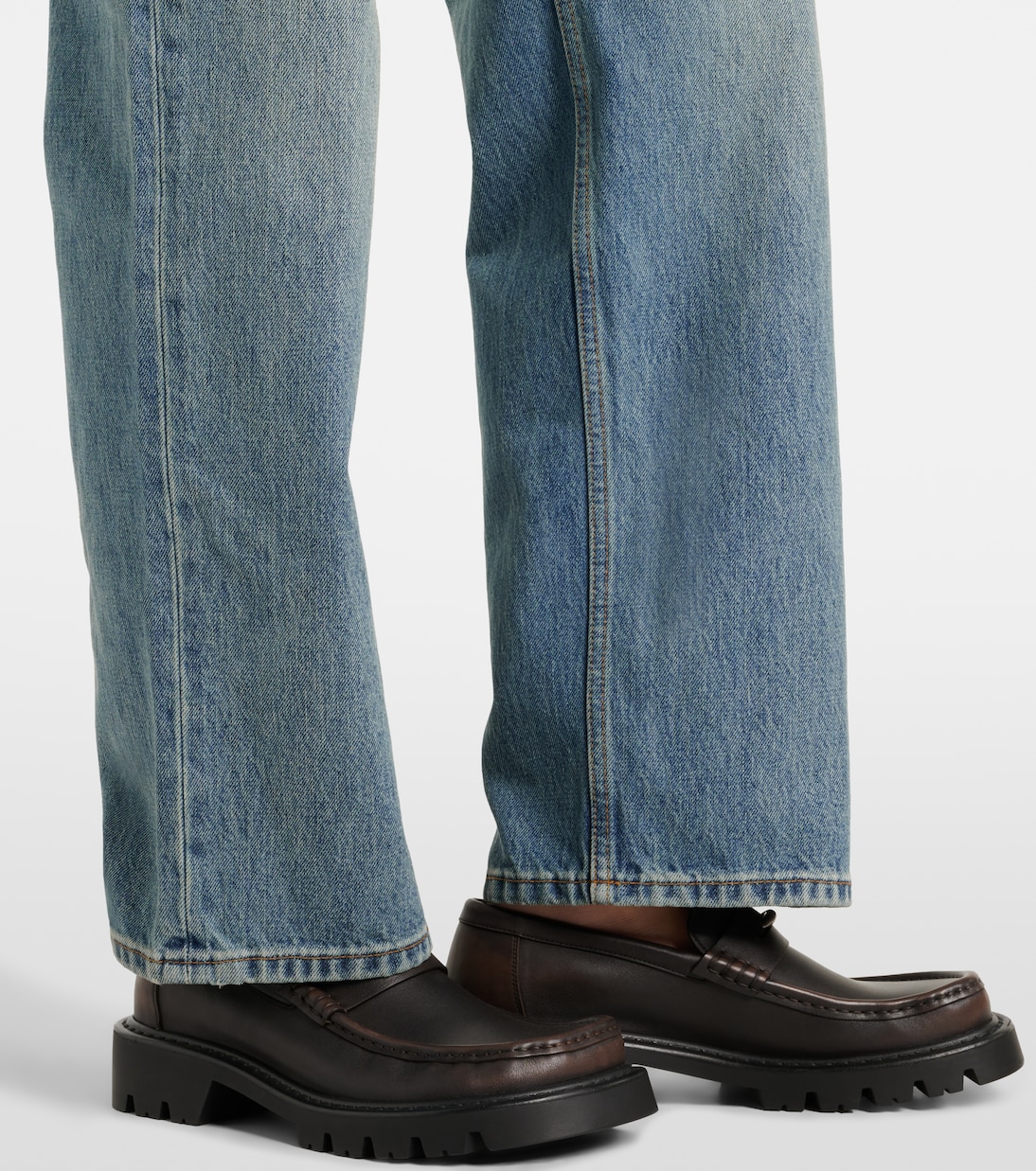 High-rise wide-leg jeans | Loewe