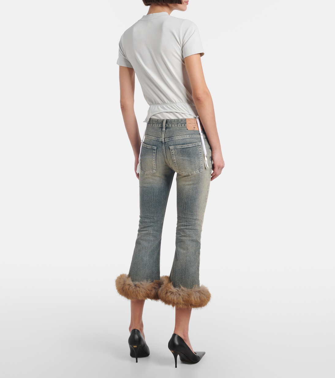 Jeans capri a vita bassa | Balenciaga