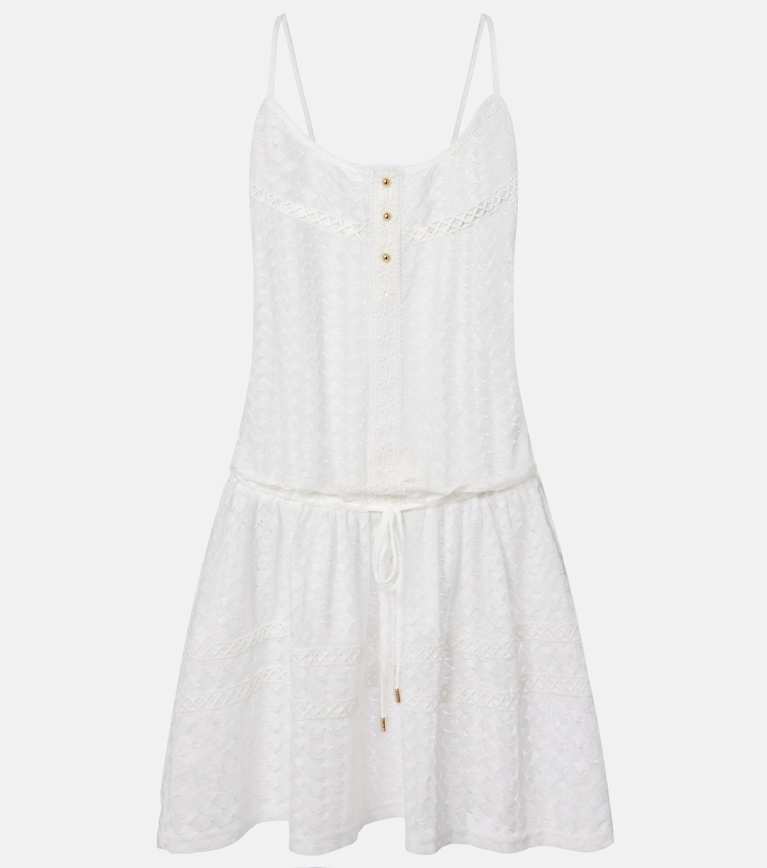 Bailey open-knit minidress | Melissa Odabash