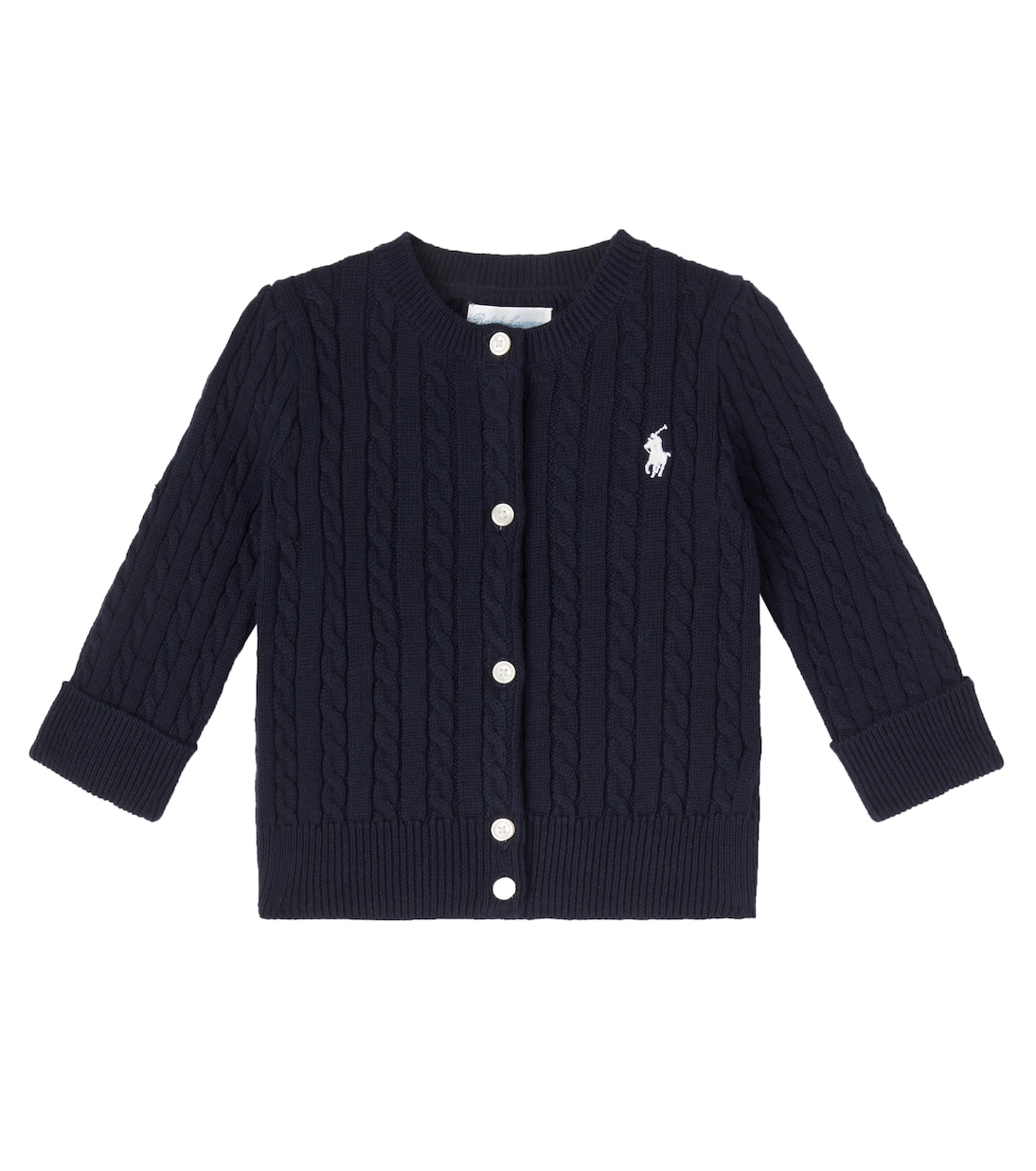 Baby - Cardigan in cotone a trecce | Polo Ralph Lauren Kids