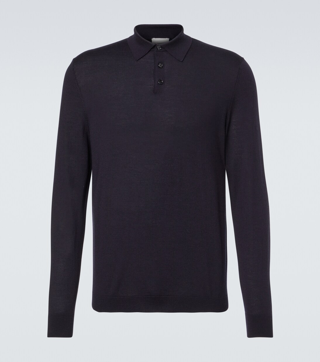 Virgin wool polo sweater | Allude