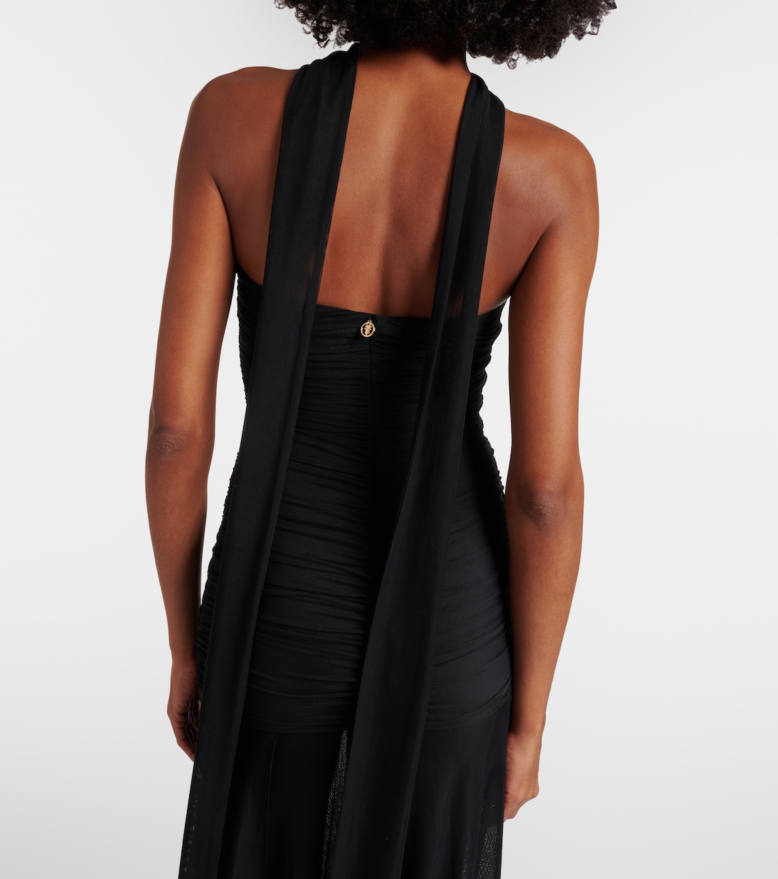 Ross ruched jersey maxi dress | Bananhot