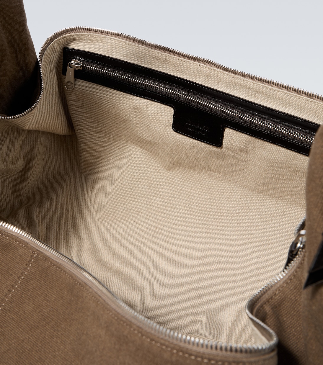 XL Quiver Clip cotton canvas shoulder bag | Lemaire