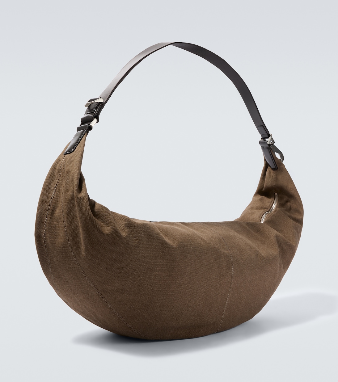 XL Quiver Clip cotton canvas shoulder bag | Lemaire