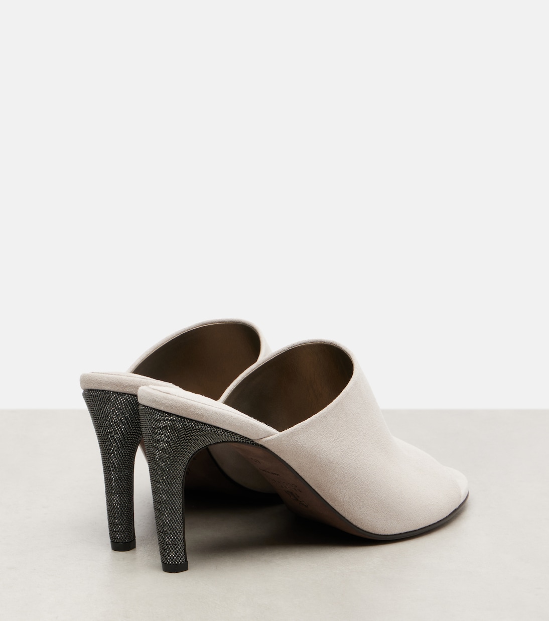 Monili suede mules | Brunello Cucinelli