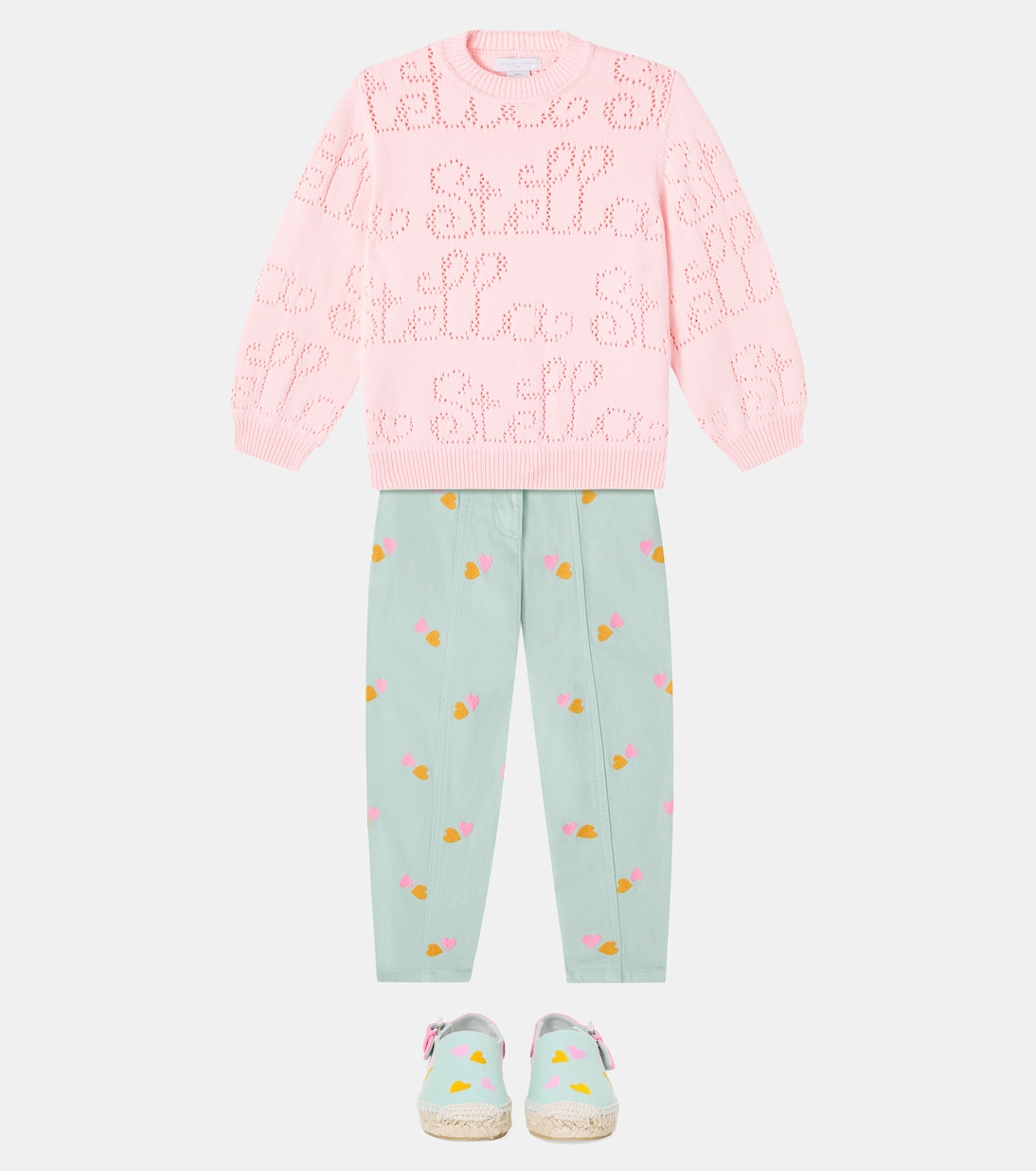 Bestickte Jeans | Stella McCartney Kids
