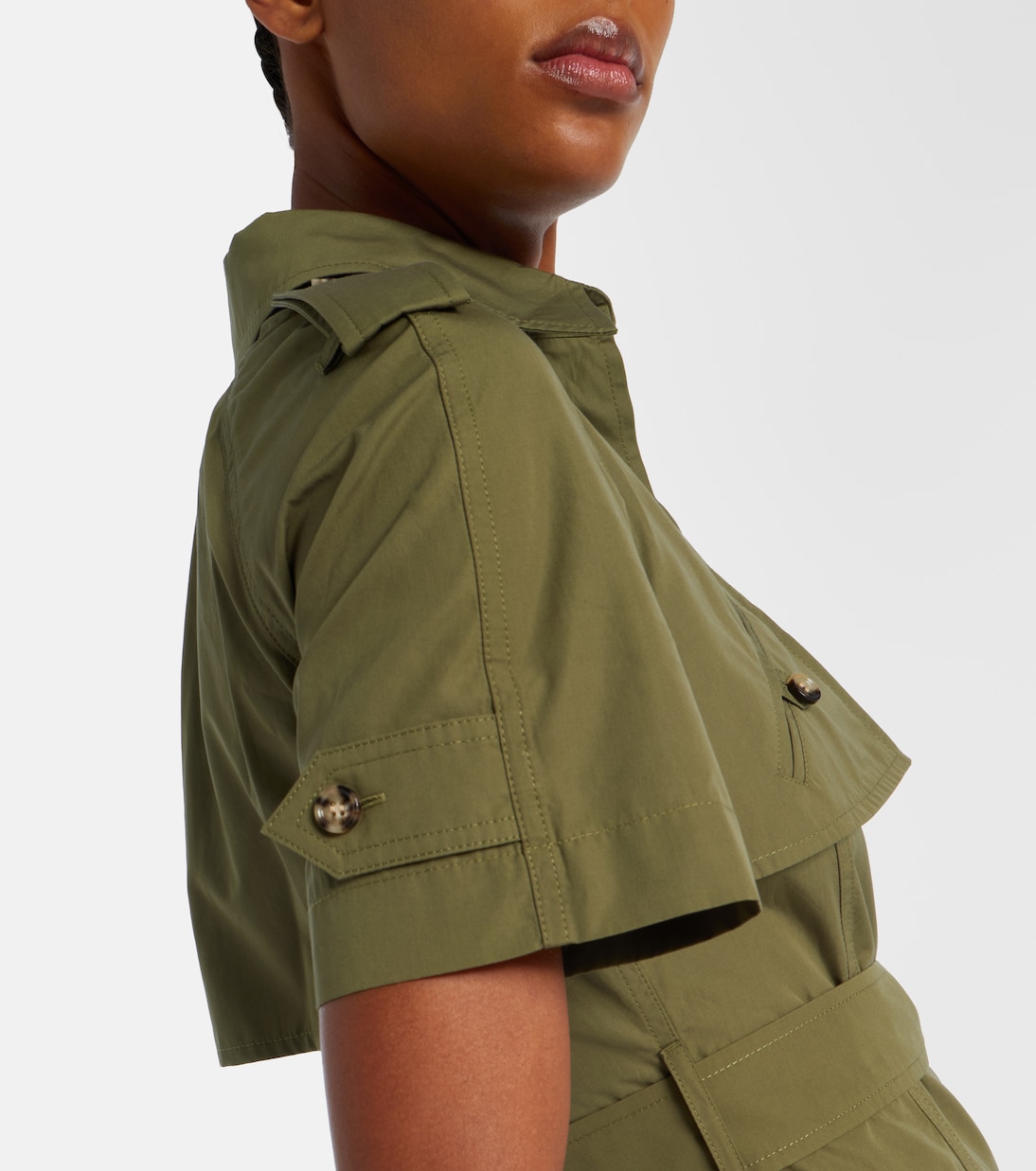 Cotton shirt dress | Burberry