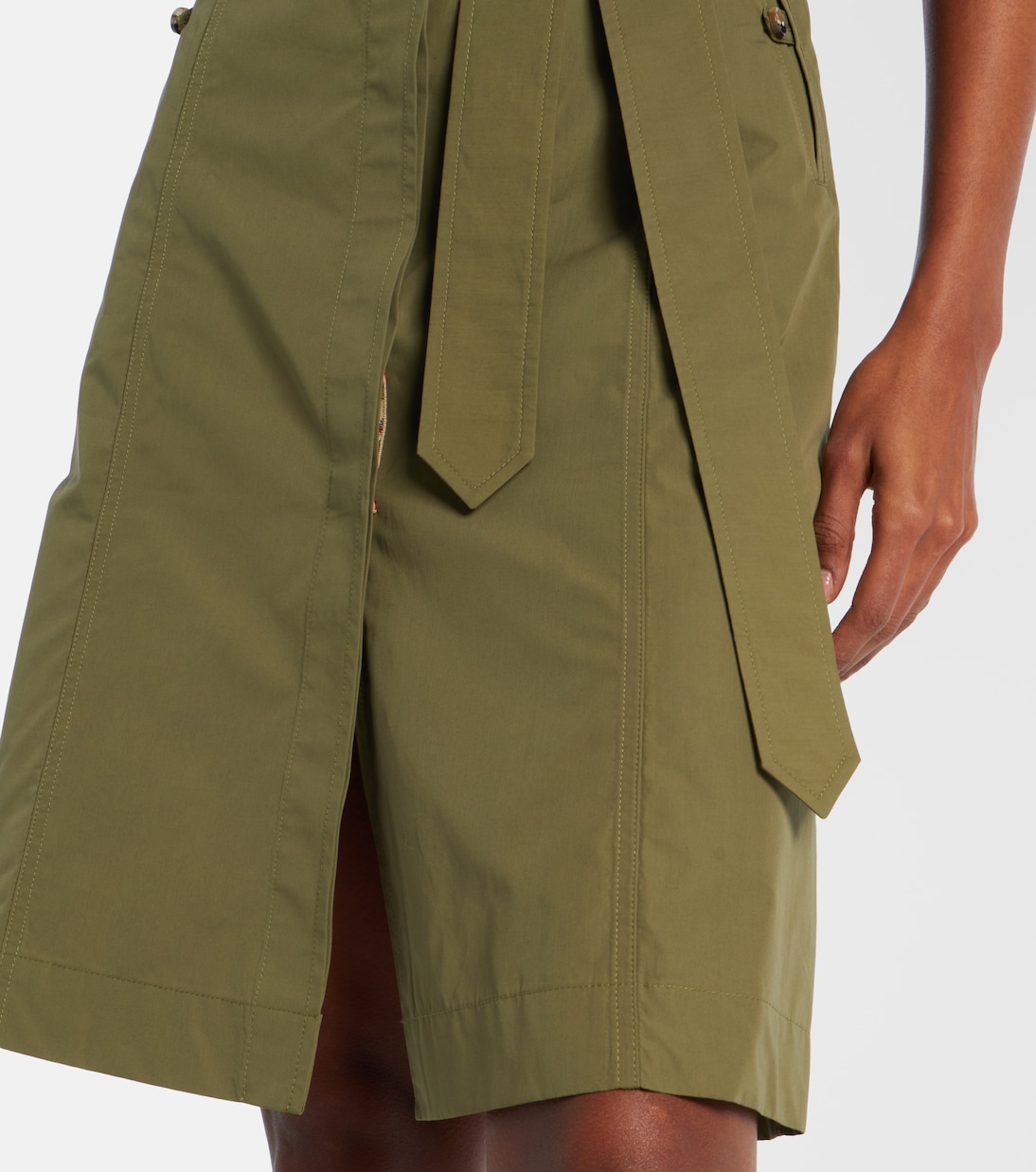 Cotton shirt dress | Burberry