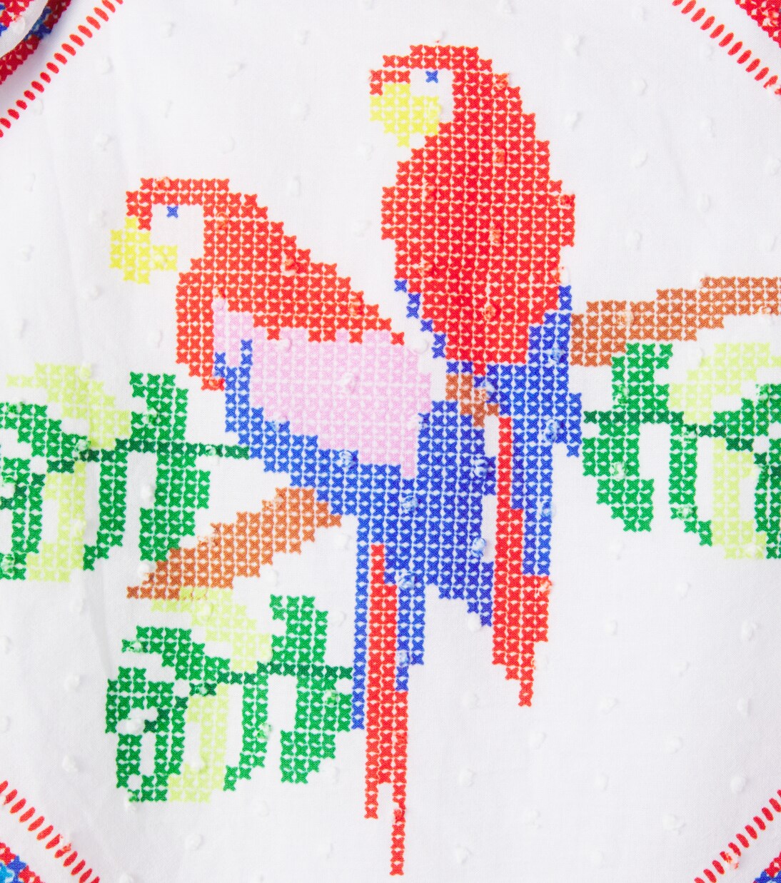 Embroidered cotton dress | Fábula