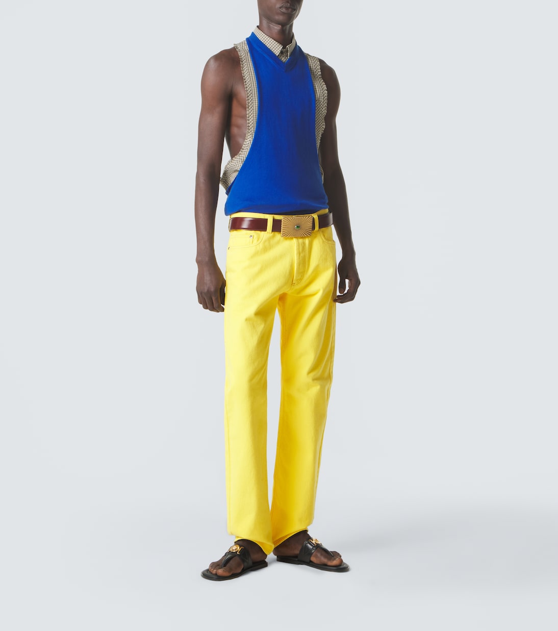 Cotton tank top | Versace