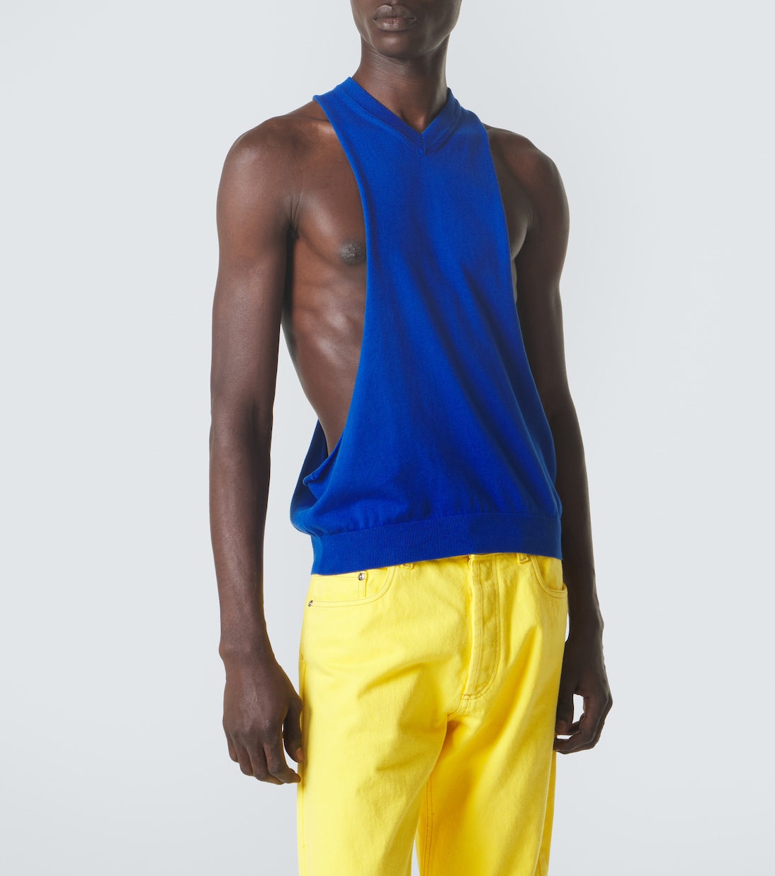 Cotton tank top | Versace