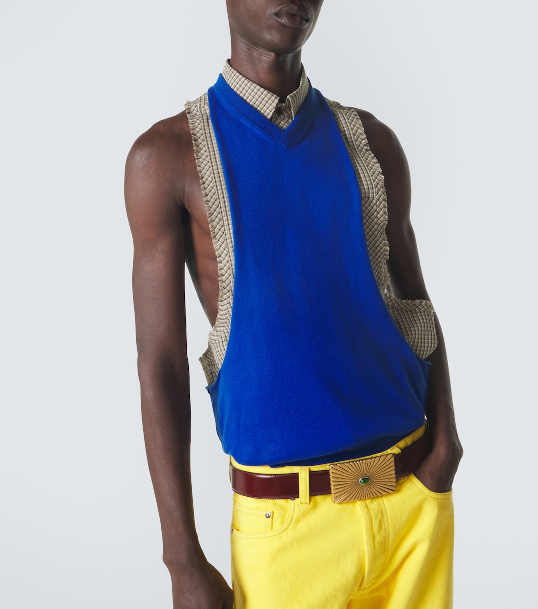 Cotton tank top | Versace