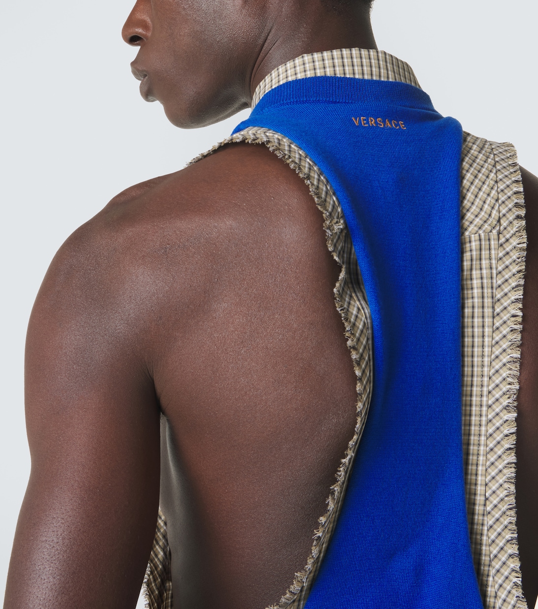 Cotton tank top | Versace